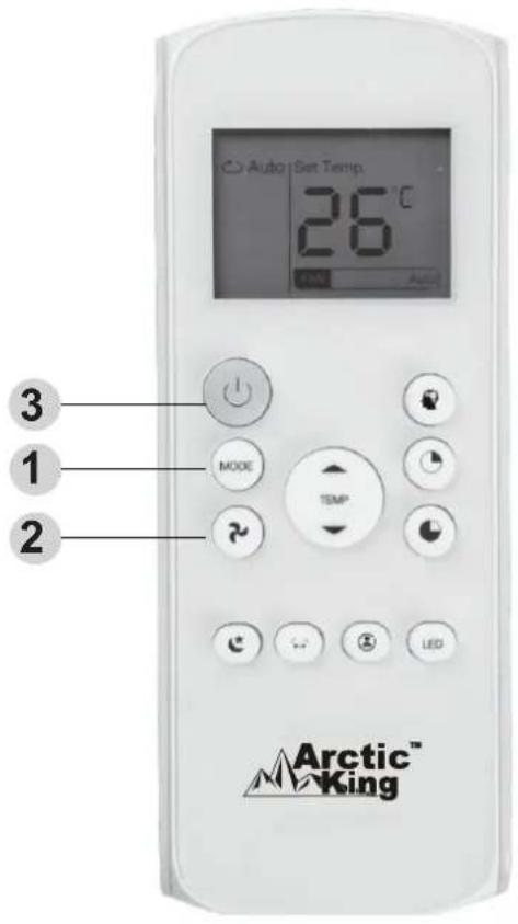 MIDEA AP08SEWBA1RCM - DRY Operation (dehumidifying) - 1