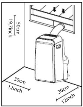 MIDEA AP08SEWBA1RCM - Choosing The Right Location - 1