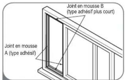 MIDEA AP08SEWBA1RCM - Type 1 : installation de fenêtre à guillotine - 6