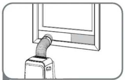 MIDEA AP08SEWBA1RCM - Type 1: Hung Window Installation - 5