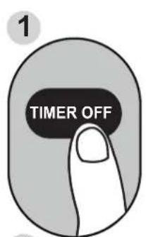 MIDEA AP08SEWBA1RCM - TIMER OFF Function - 1