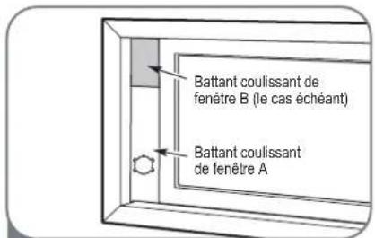 MIDEA AP08SEWBA1RCM - Type 1 : installation de fenêtre à guillotine - 7