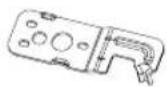 MIDEA MRT18D3BWW - Parts included with the hinge kit: - 3