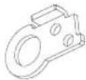 MIDEA MRT18D3BWW - Parts included with the hinge kit: - 5