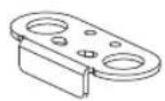 MIDEA MRT18D3BWW - Parts already mounted on the door (as shipped): - 7