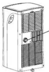 MIDEA AP07SEWBA1RCM - Vidange d'eau - 1