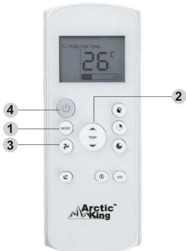 MIDEA AP07SEWBA1RCM - COOL Operation - 1
