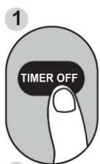 MIDEA AP07SEWBA1RCM - TIMER OFF Function - 1