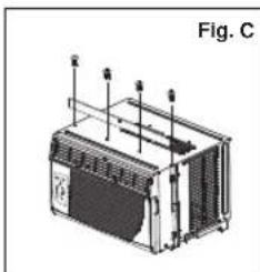 MIDEA MWHUK-12CRN8-BCL0 - Quincaillerie du rail supérieur - 5