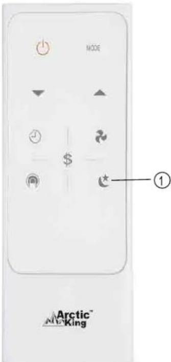 MIDEA MWHUK-12CRN8-BCL0 - SLEEP operation - 1