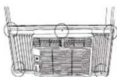 MIDEA MWHUK-12CRN8-BCL0 - VISSAGE DES VIS DE VEROUILLAGE - 2