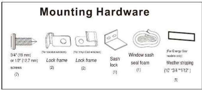 MIDEA MWHUK-12CRN8-BCL0 - PREPARE THE WINDOW - 1