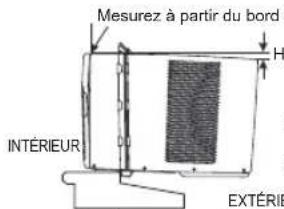 MIDEA MWHUK-05CMN8-BCK0 - FIXER LES PANNEAUX ACORDÉON - 2