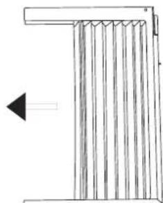 MIDEA MWHUK-10CRN8-BCL0 - INSTALL THE ACCORDION PANELS - 1
