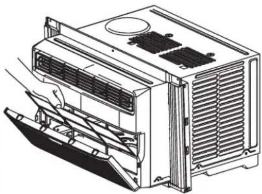 MIDEA MWMWT080CR2A - Nettoyage du filtre à air - 1