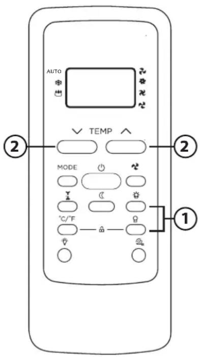 MIDEA MWMWT080CR2A - Comment utiliser les boutons - 1