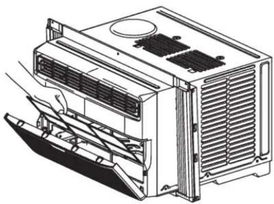 MIDEA MWMWT080CR2A - Air Filter Cleaning - 1