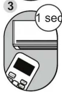 MIDEA AP53SEWBA1RCM - Fonction TIMER ON (minuterie activée) - 4
