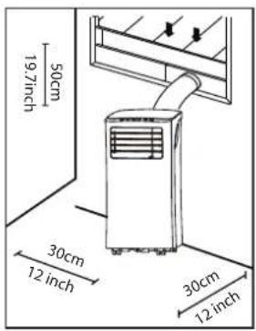 MIDEA AP53SEWBA1RCM - Choosing The Right Location - 1