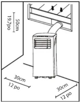 MIDEA AP53SEWBA1RCM - Choisir L'Emplacement Correct - 1