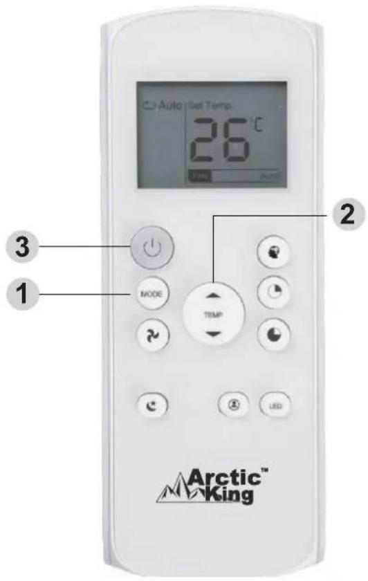 MIDEA AP53SEWBA1RCM - How to Use the Basic Functions - 1