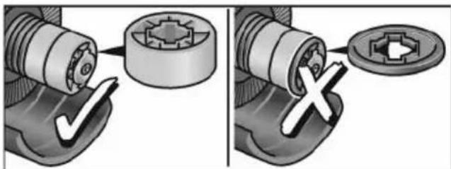 Flex BBE 14-3 110 - Fixer l'outil - 2