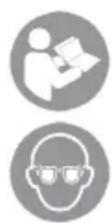 Flex BBE 14-3 110 - Symbols on the power tool - 1