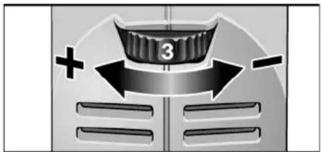 Flex BBE 14-3 110 - Preselectarea vitezei de rotație - 1