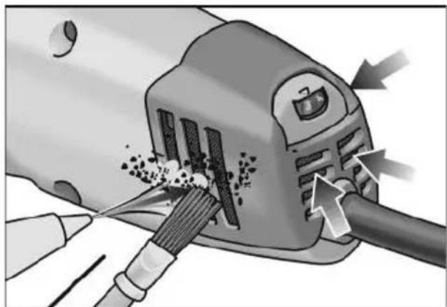 Flex BBE 14-3 110 - Applicazione della ghiera antipolvere - 1