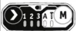 Flex IW 1/2" 400 18.0-EC C - Az „M“ gomb használata: - 3