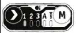 Flex IW 1/2" 400 18.0-EC C - Utilizând butonul „M“: - 1