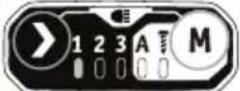 Flex IW 1/2" 400 18.0-EC C - Använda knappen "M": - 6