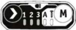 Flex IW 1/2" 400 18.0-EC C - "M" düğmesini kullanarak: - 3
