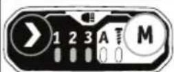 Flex IW 1/2" 400 18.0-EC C - Usar o botão "M": - 8