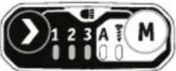 Flex IW 1/2" 400 18.0-EC C - Using the "M" button: - 8