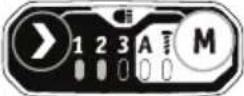 Flex IW 1/2" 400 18.0-EC C - Pomocou tlačidla „M“: - 7