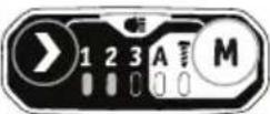 Flex IW 1/2" 400 18.0-EC C - Using the "M" button: - 2