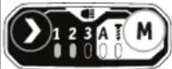 Flex IW 1/2" 400 18.0-EC C - Pomocí tlačítka „M“: - 2