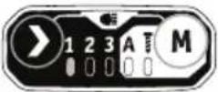 Flex IW 1/2" 400 18.0-EC C - Brug af "M"-knappen: - 1