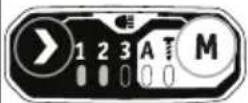 Flex IW 1/2" 400 18.0-EC C - "M"-painikkeen käyttäminen: - 2