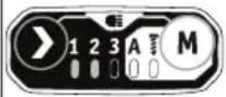 Flex IW 1/2" 400 18.0-EC C - Utilizând butonul „M“: - 2