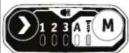 Flex IW 1/2" 400 18.0-EC C - Az „M“ gomb használata: - 10