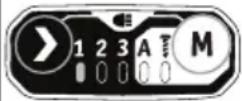 Flex IW 1/2" 400 18.0-EC C - Pomocí tlačítka „M“: - 1