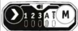 Flex IW 1/2" 400 18.0-EC C - Az „M“ gomb használata: - 9