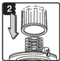 Vacmaster Professional VFB511B 0202 - AVERTISSEMENT : DÉBRANCHEZ TOUJOURS LA FICHE DE LA PRISE DE COURANT AVANT DE RETIRER LE BLOC-MOTEUR DU RÉSERVOIR COLLECTEUR. - 1