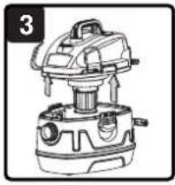 Vacmaster Professional VFB511B 0202 - ASPIRATION DE LIQUIDES - 11