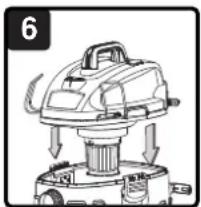 Vacmaster Professional VFB511B 0202 - DÉBALLAGE DE VOTRE ASPIRATEUR D'ATELIER SEC ET HUMIDE ET MONTAGE GÉNÉRAL - 5
