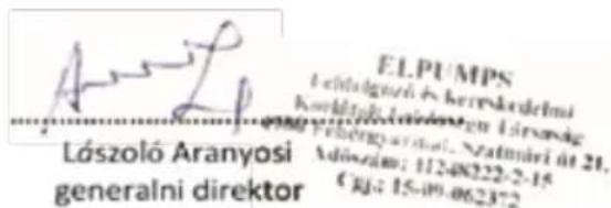 Elpumps CT 3674 - Elpumps Kft., Szatmári út. 21, Fehérgyarmat, Hungary - 2