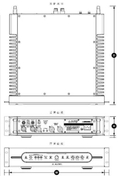 JL Audio Fathom IWSv2-SYS-113 - 12V 触发器输出量: - 1