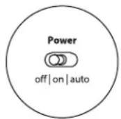 JL Audio Fathom IWSv2-SYS-113 - El interruptor "Power" tiene tres posiciones: - 2